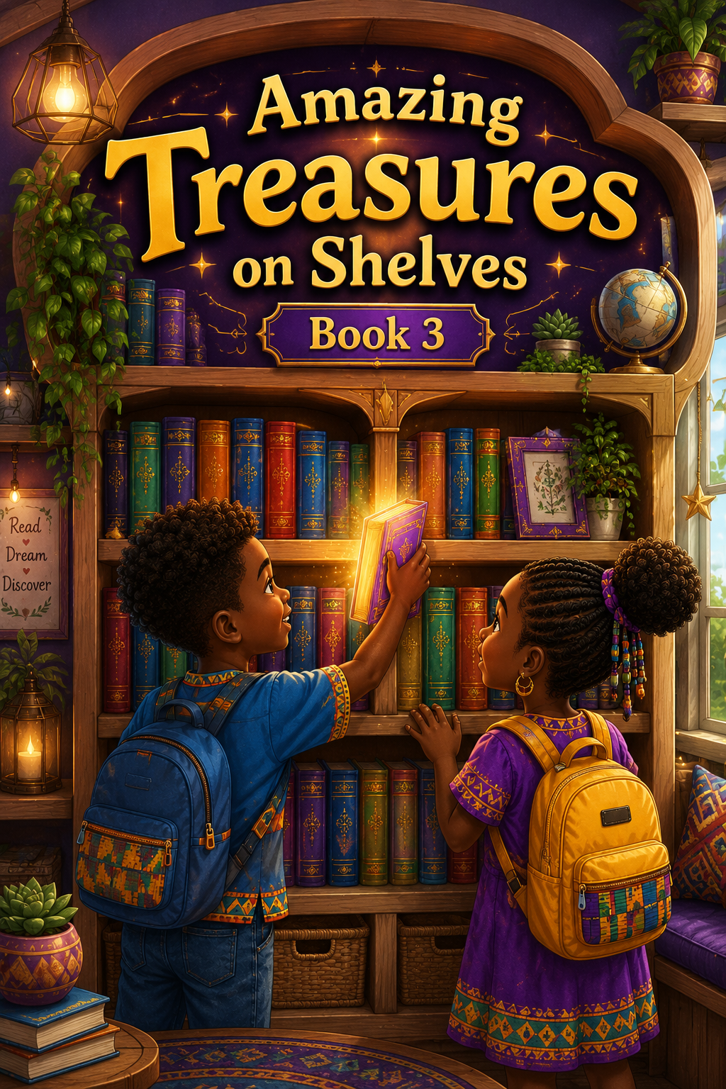 Amazing Treasures on Shelves (Book 3)